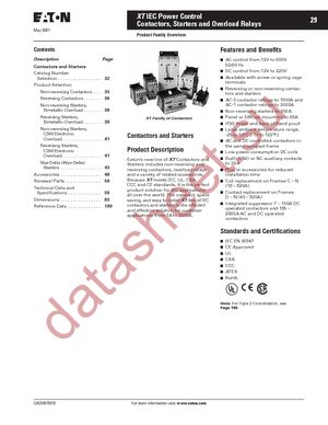 XTCE007B10T datasheet  